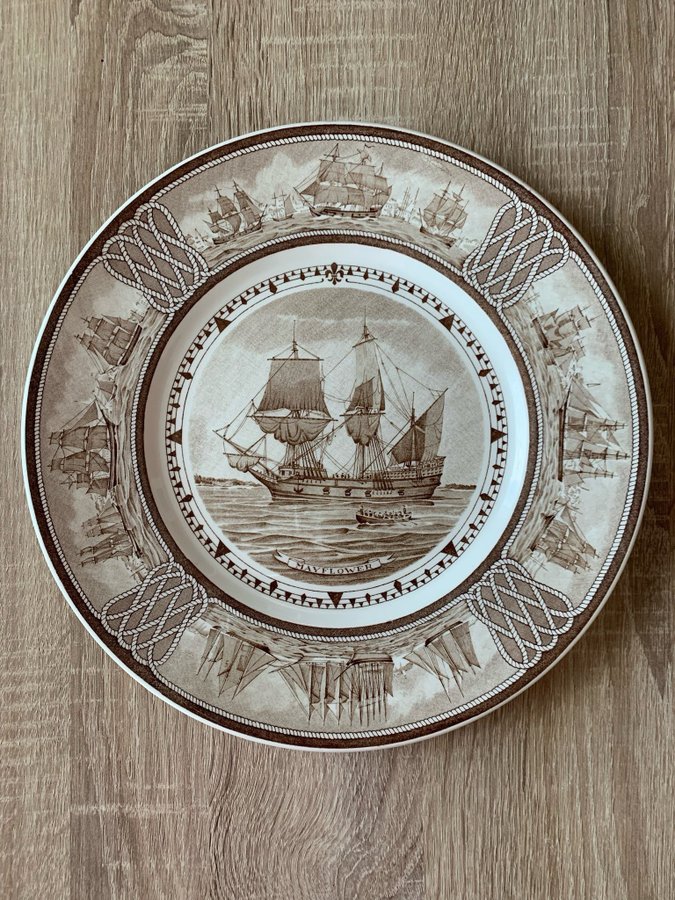 Wedgwood The American Sailing Ship Plates - Mayflower