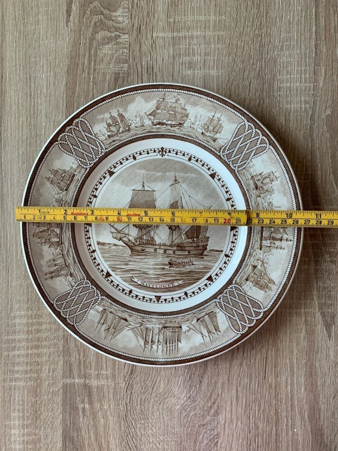 Wedgwood The American Sailing Ship Plates - Mayflower