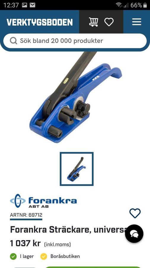 Forankra Sträckare