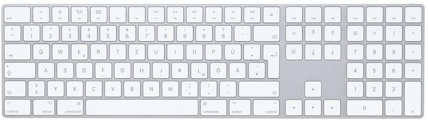 Apple Magic Keyboard med numeriskt tangentbord UK ENG - Silver