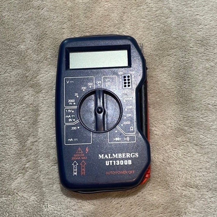 Multimeter Malmbergs UT1300B