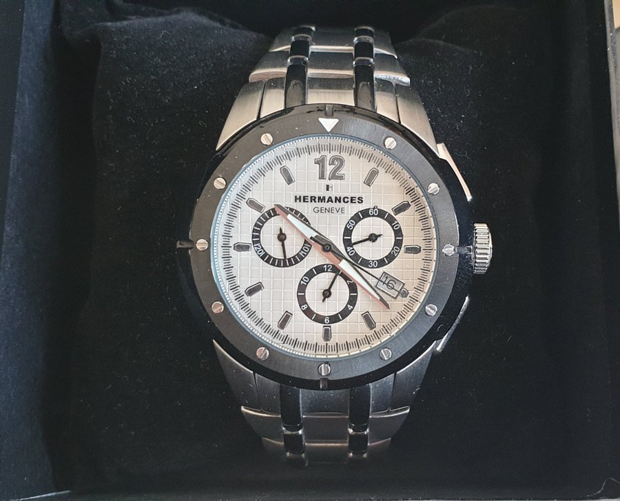 Hermansces Genève G104-10 Chronograph Herre ur