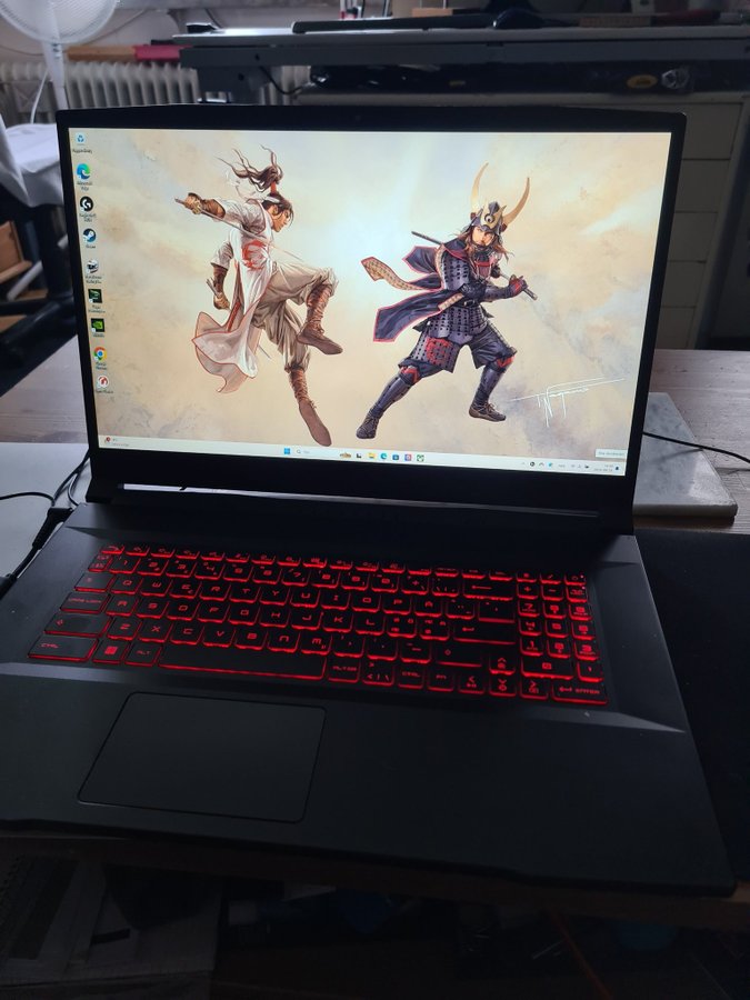 Gaminglaptop MSI Katana / Mycket bra skick