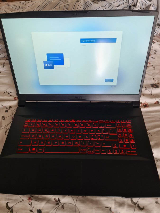 Gaminglaptop MSI Katana / Mycket bra skick