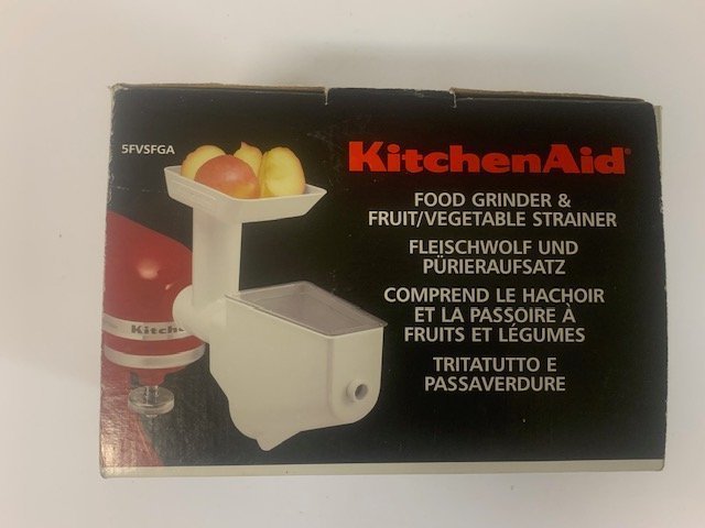 KitchenAid köttkvarn/passersats för Artisan köksmaskin