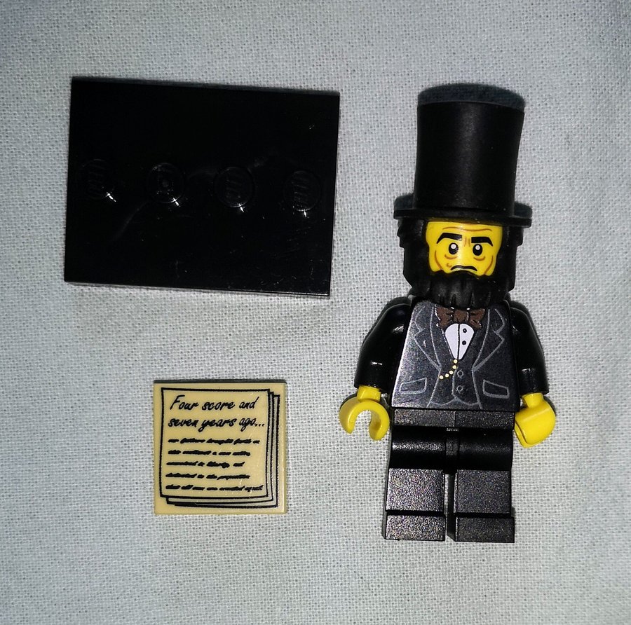 LEGO Minifigur - Abraham Lincoln