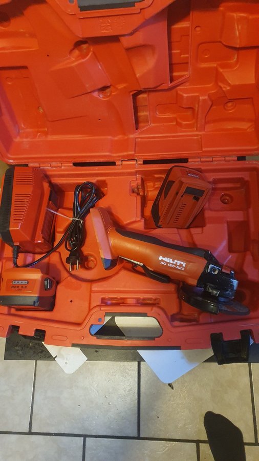 HILTI AG125 A-22 Vinkelslip