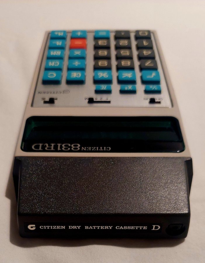 Citizen 831RD Elektronisk Räknare från 1977