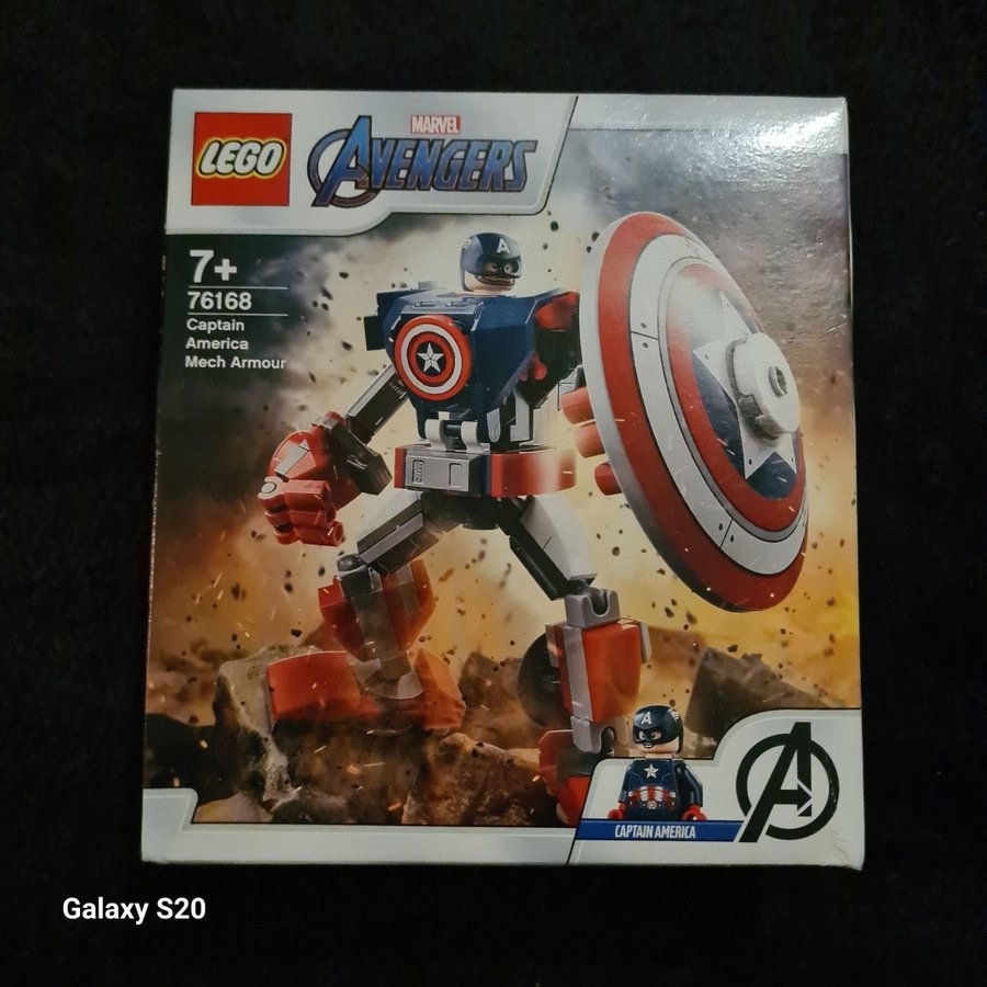 LEGO Marvel Avengers 76168 Captain America Mech Armour