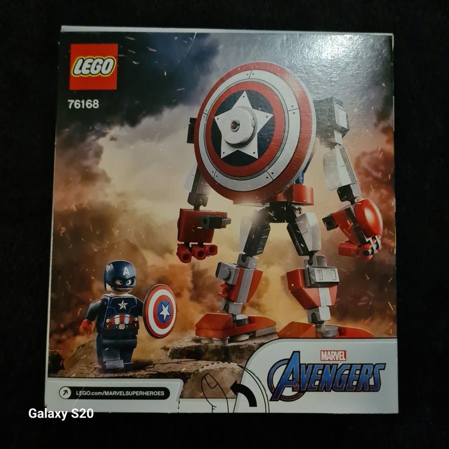 LEGO Marvel Avengers 76168 Captain America Mech Armour