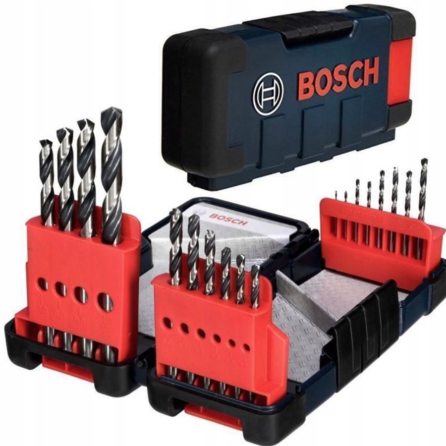 Borrsats för metall Bosch PointTeQ 1-10mm 18st