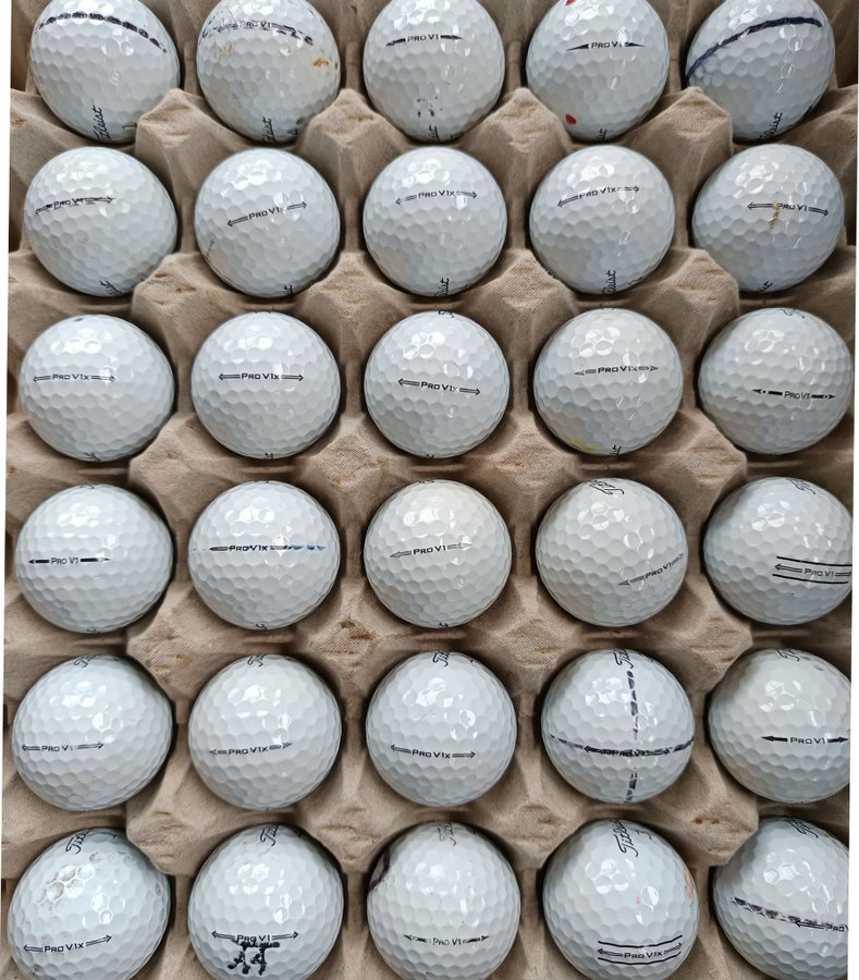 30 st Titleist Pro V1/V1x Golfbollar