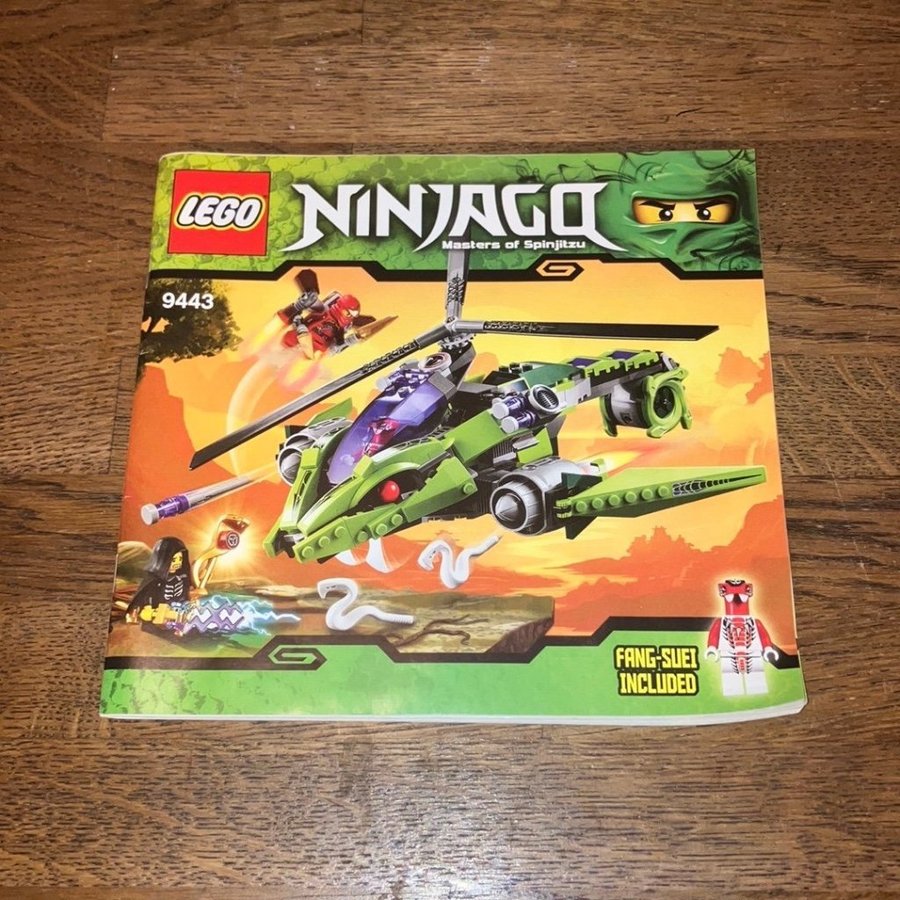 LEGO Ninjago 9443 Fang-Suei's Attack Helicopter