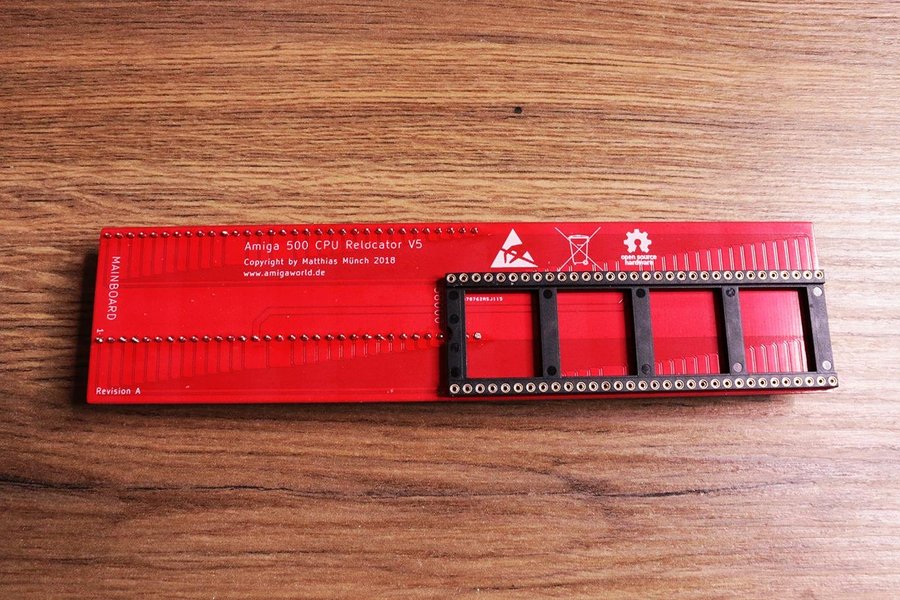 Amiga CPU Relocator V5 för Amiga 500 | A500 re locator 68000