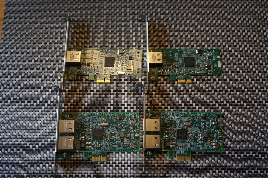 Dell Broadcom 5722 samt 5720DP (Två av varje)