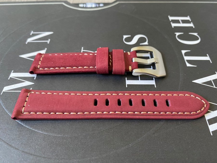 Klockband läder 22mm