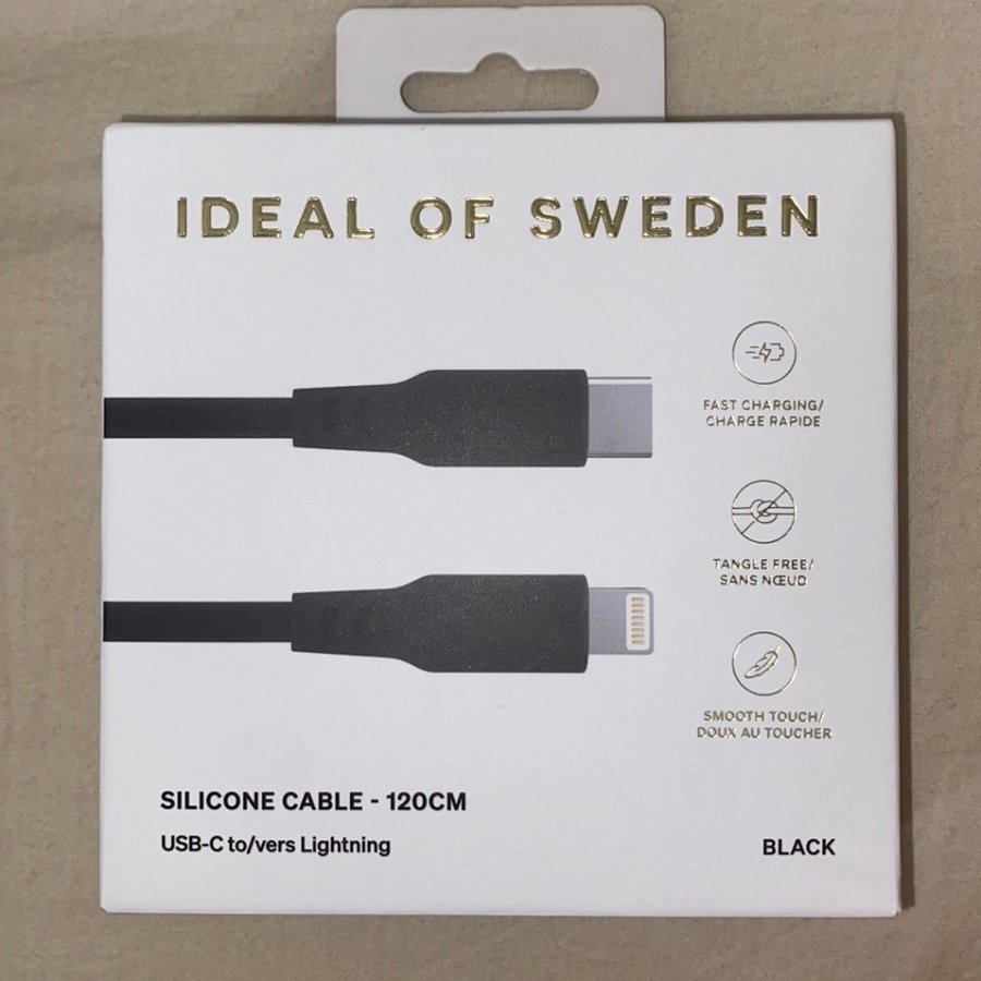 Ideal of Sweden USB-C till Lightning kabel 120cm