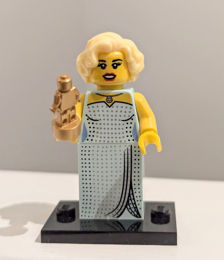 LEGO Minifigur - COL131 - Hollywood starlet