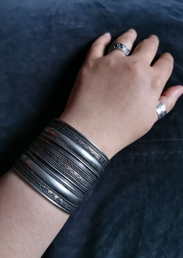 Indiska arm cuff boho bohemisk goth hippie