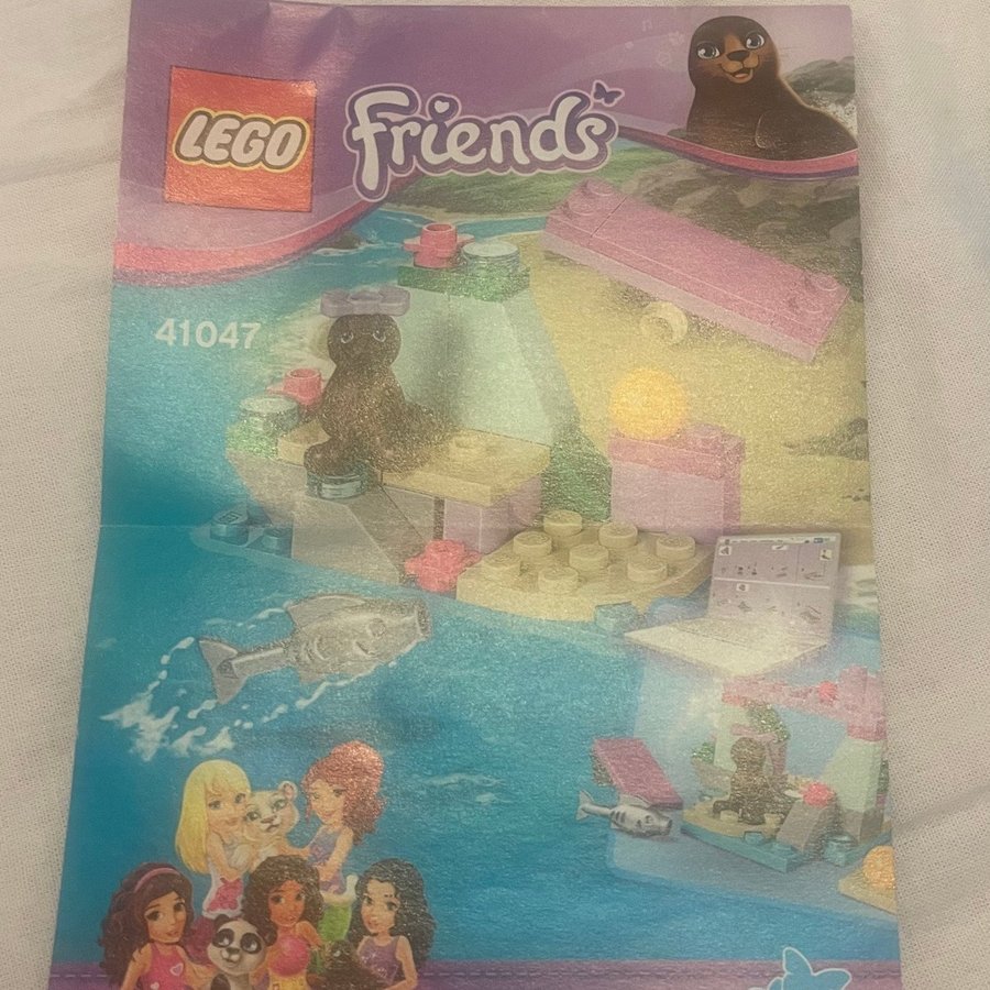 LEGO Friends Sälens lilla klippa 41047 - komplett!