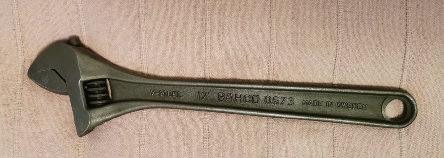 Bahco 12" skiftnyckel