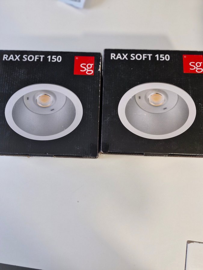 Rax Soft 150 LED-taklampa 2 stk