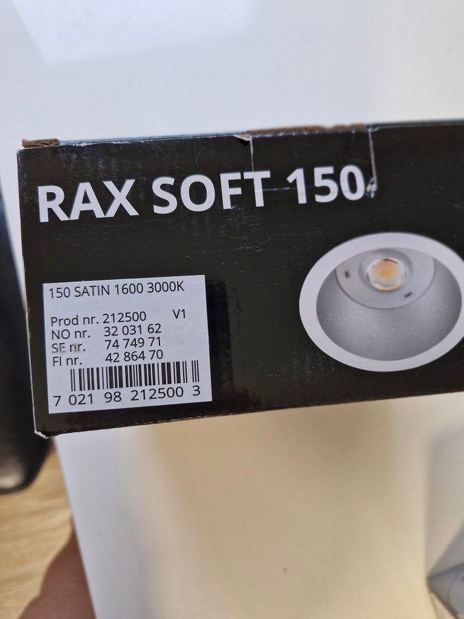 Rax Soft 150 LED-taklampa 2 stk