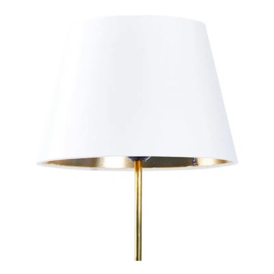 Newport Lampskärm Vit med Guld 28-40cm