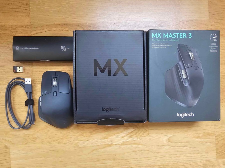 Logitech MX Master 3 Trådlös/Bluetooth mus