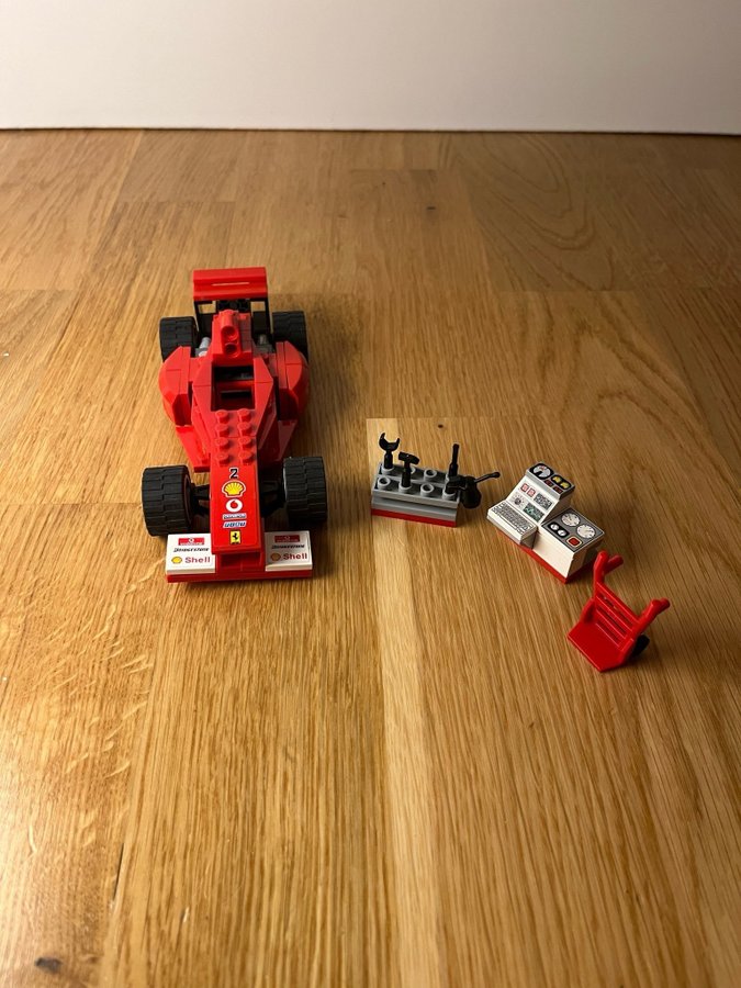 Lego Racers - Ferrari F1 Pit Set (8375) - 100% komplett