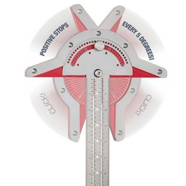 Ny hög precision Kant Styrare Vinkelmått Mät Verktyg 20cm Verktyg Multimeter