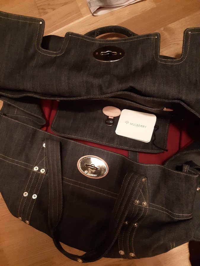 Mulberry Bayswater Denim Large