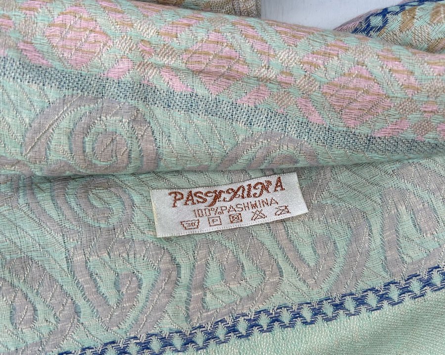 Exklusiv Pashmina Sjal - 100% Äkta Pashmina