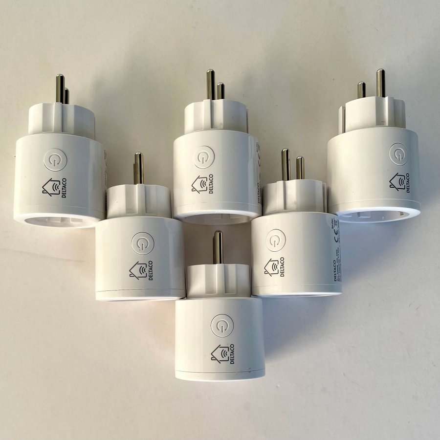 6 st Deltaco Smart Plug