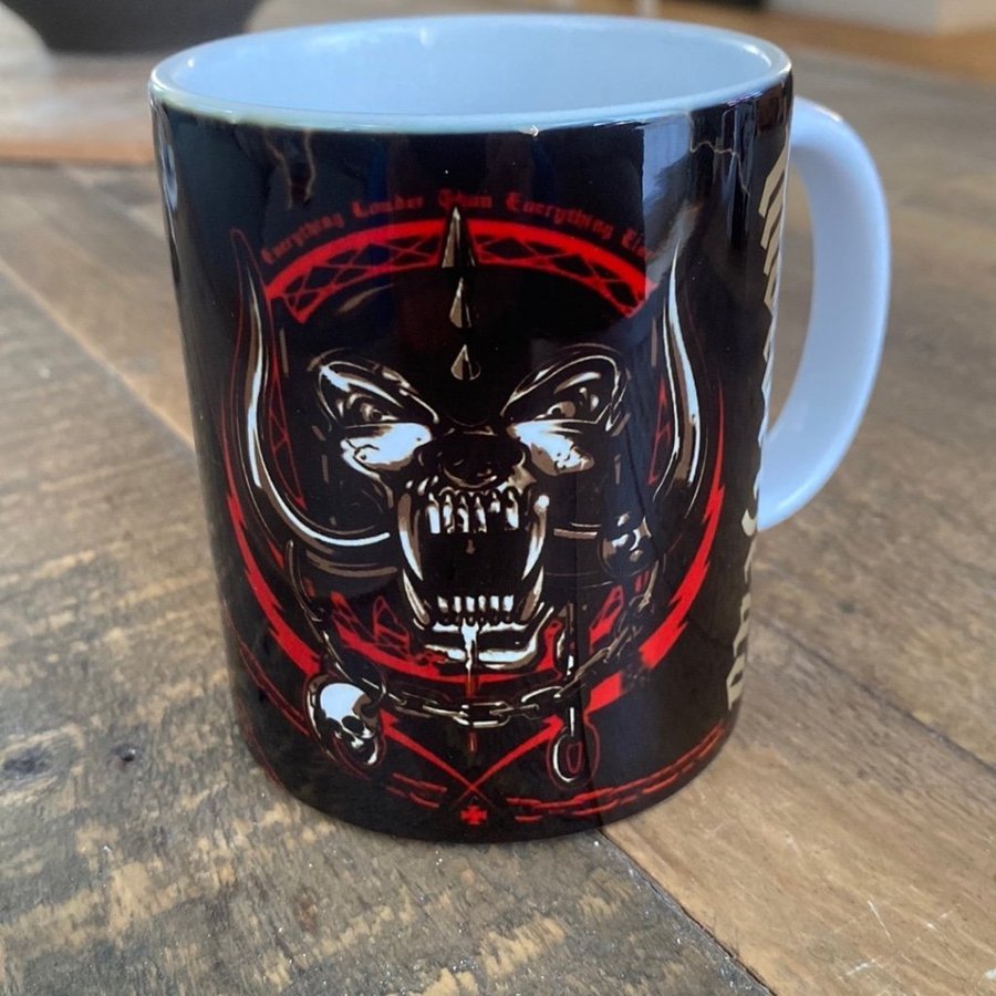 Kaffe mugg Motörhead motiv