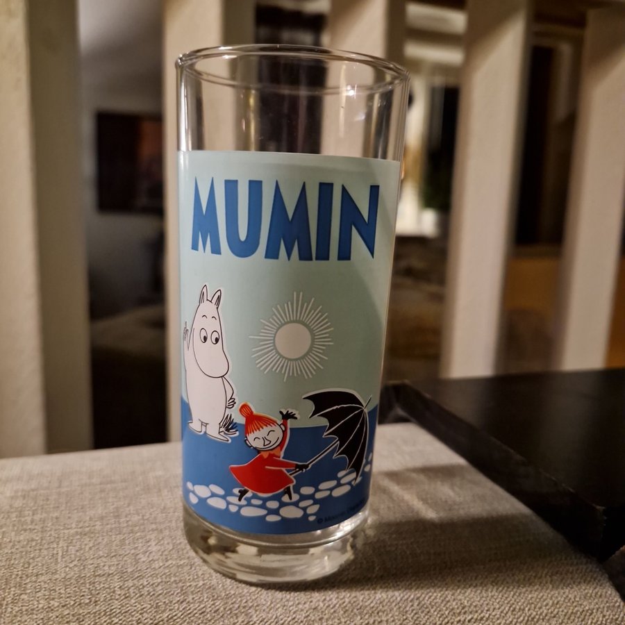 Mumin Glas från "MAX".