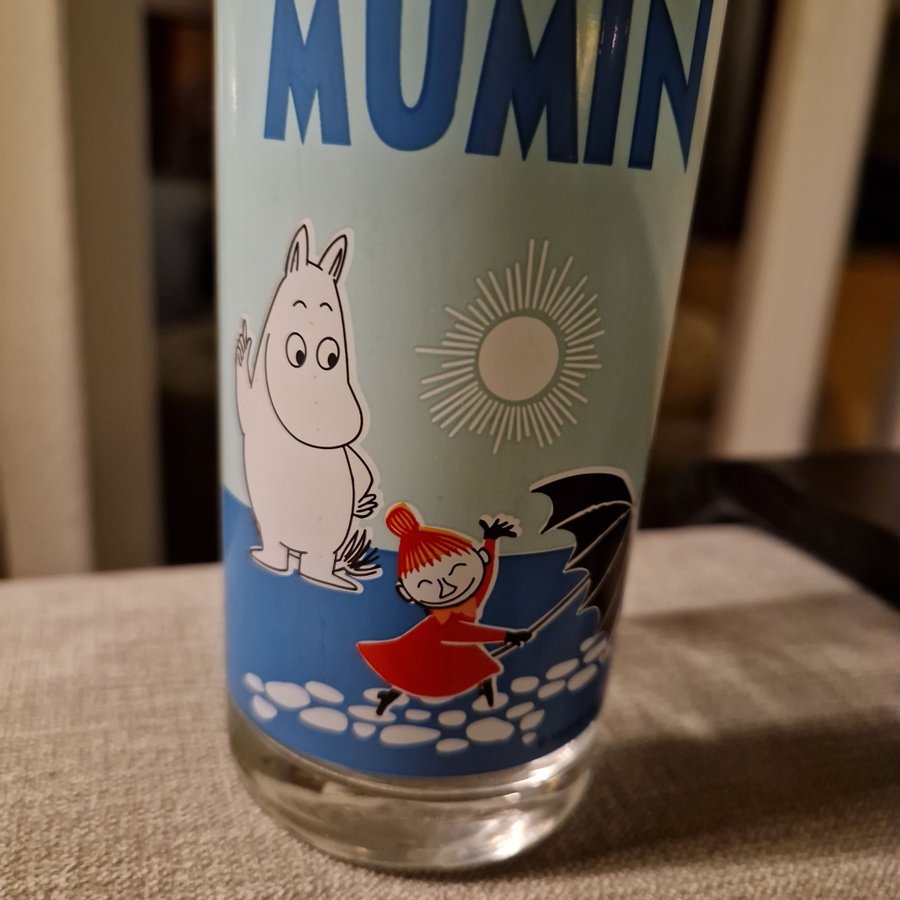 Mumin Glas från "MAX".