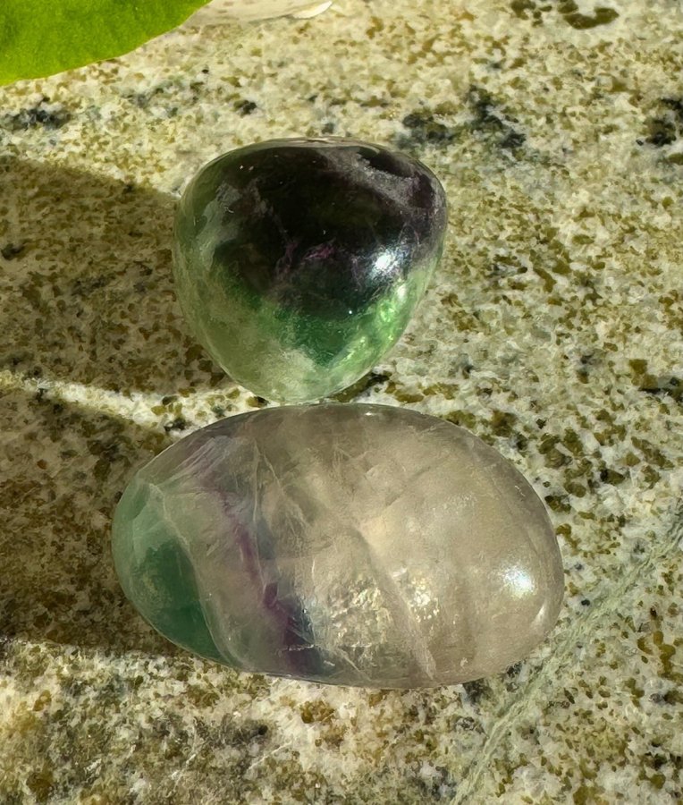 Tumbled fluorite 6 peace’s