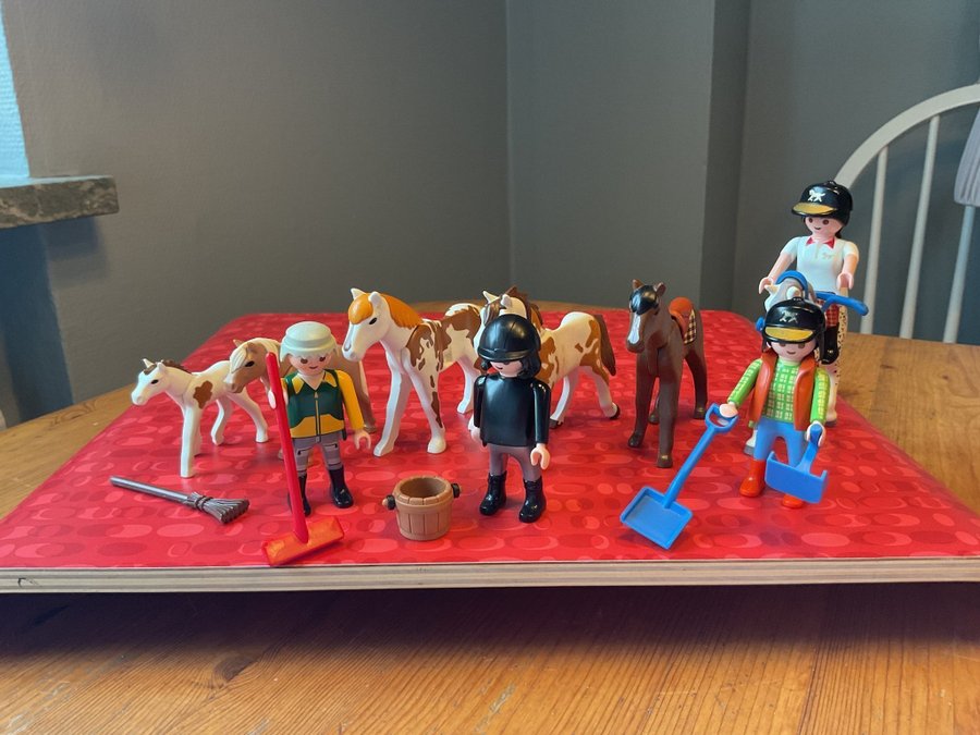 Playmobil Hästar och figurer