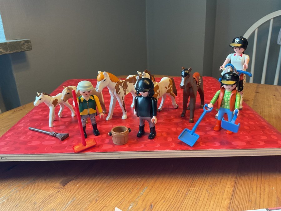 Playmobil Hästar och figurer