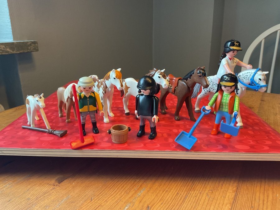 Playmobil Hästar och figurer