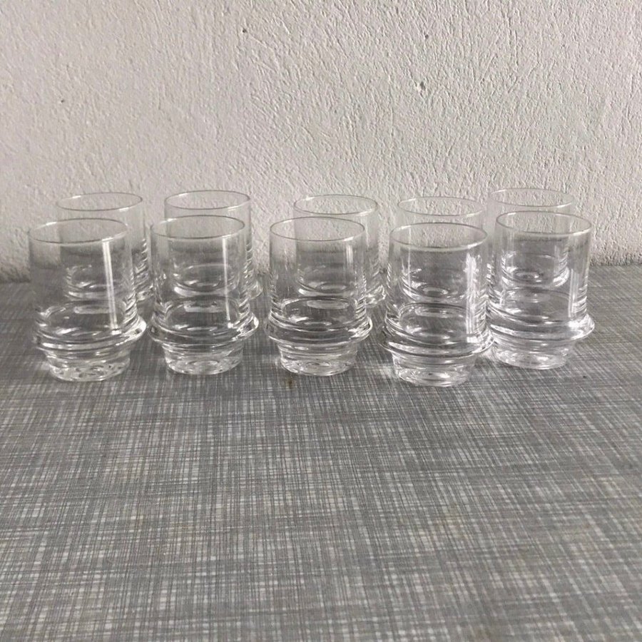 10 Glas Tapio Wirkkala Marski Iittala