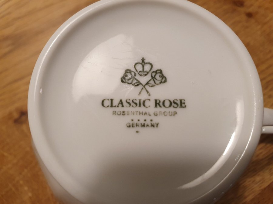 1 st kopp ROSENTHAL CLASSIC ROSE Maria Björnbär