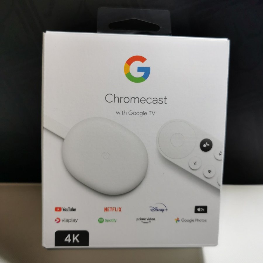 Chromecast med Google TV (4K)