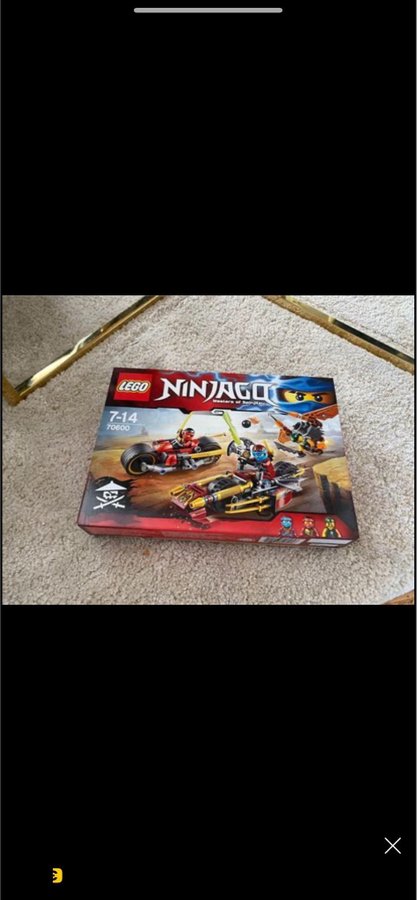 Uåbnet - 70600 LEGO Ninjago Skybound Ninja Bike Chase