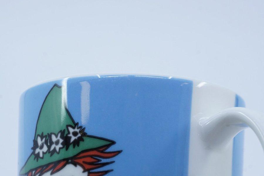 Muminmugg Snusmumriken, blå / Moomin Mug Snufkin [A]