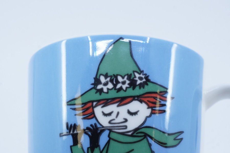 Muminmugg Snusmumriken, blå / Moomin Mug Snufkin [A]