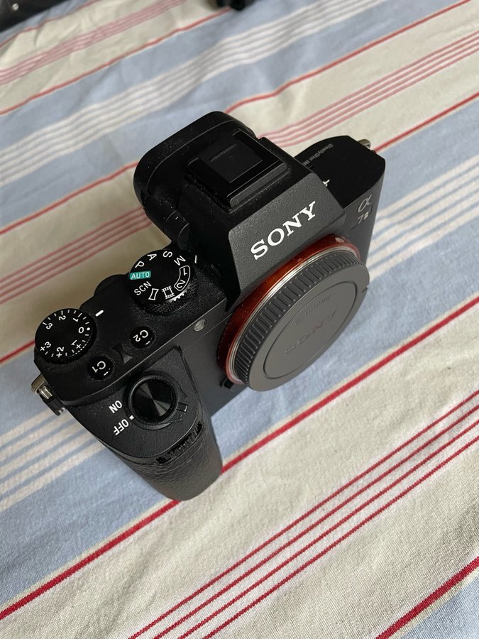 Sony a7ii med 2 objektiv