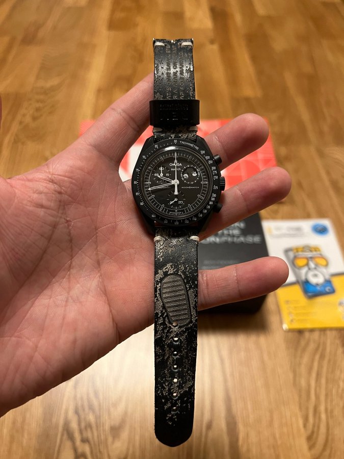 Swatch x Omega Speedmaster Mission to the Moonphase (New Moon)