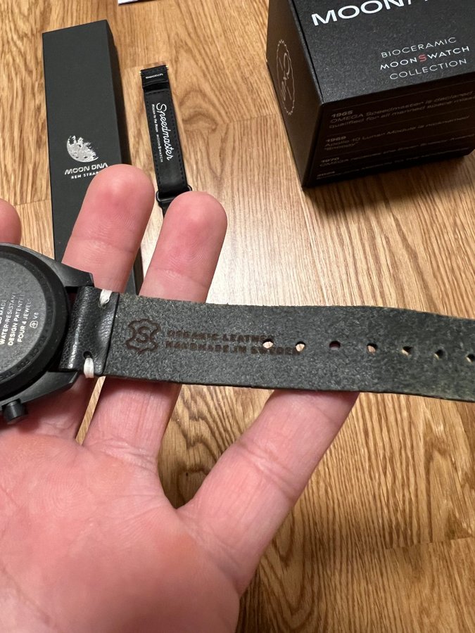 Swatch x Omega Speedmaster Mission to the Moonphase (New Moon)